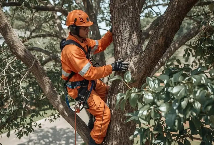 Tree trimming service in Florida by HomeGrown Outdoors